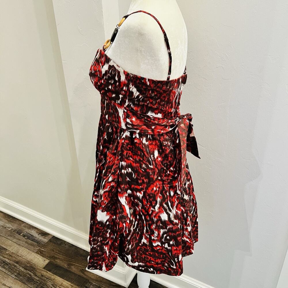 SPEECHLESS Beaded Strap Scoop Neck Short Party Fit + Flare Dress Junior Size 9 - Picture 4 of 6